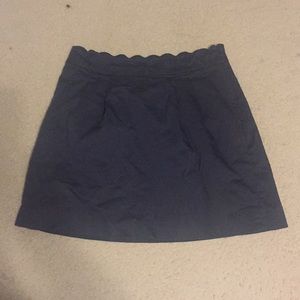 Navy JCrew skirt